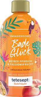 Schaumbad paradiesisches Badeglück tetesept