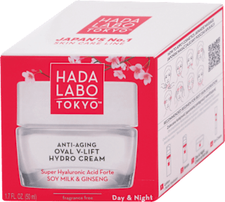 ANTI- AGING OVAL V- LIFT dnevna krema za lice protiv bora HADA LABO TOKYO