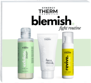 Set blemish fight routine Synergy Therm