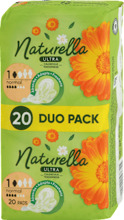 Hygienické vložky Calendula Tenderness Ultra normal Naturella