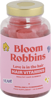 Gumené vitamíny na vlasy s biotínom Love is in the hair Bloom Robbins