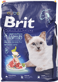 Granuly pre mačky sensitive lamb Brit