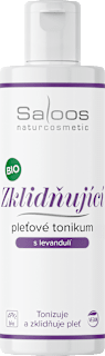 BIO zklidňující pleťové tonikum levandule Saloos
