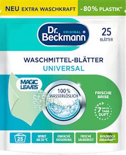 Waschmittel Blätter Universal Dr. Beckmann