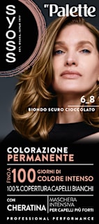 Colorazione permanente 6-8 biondo scuro syoss