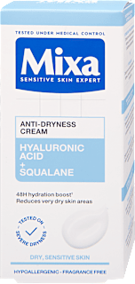 HYALURONIC ACID + SQUALANE krema za suvu i osetljivu kožu Mixa
