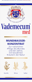 Mundwasser Konzentrat med Vademecum