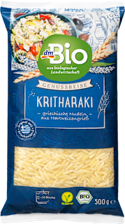 Kritharaki pasta greca biologica dmBio