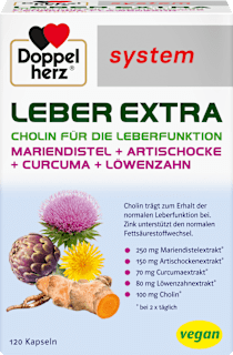 Doppelherz System Leber Extra Kapseln 120 St Doppelherz