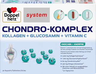 Doppelherz system Chondro-Komplex Kapseln+Tabletten+Sticks je 30 St Doppelherz