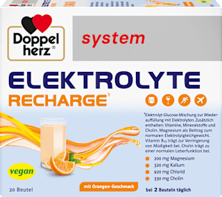 Doppelherz system Elektrolyte Recharge Beutel 20 St Doppelherz