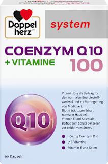 Doppelherz system Coenzym Q10 100 + Vitamine Kapseln 60 St Doppelherz