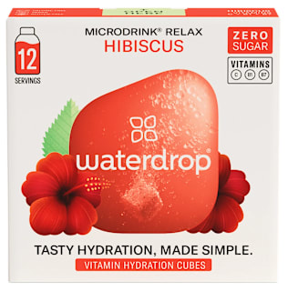 Šumivé kocky Microdrink Relax ibištek a acerola waterdrop