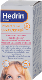 Sprej proti všiam Protect & Go Hedrin