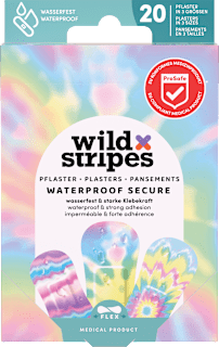 Vodoodporni obliži za rane Rainbow Wild Stripes