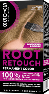Colorazione permanente Kit Root Retouch biondo syoss