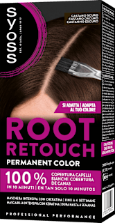 Colorazione permanente Kit Root Retouch castano scuro  syoss