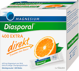 Magnesium-Diasporal 400 EXTRA direkt Direktgranulat Sticks 100 St Diasporal