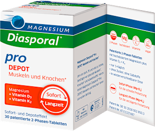 Magnesium-Diasporal Pro DEPOT Muskeln und Knochen 2-Phasen-Tabletten 30 St Diasporal
