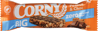 Žitna ploščica Peanut & Choc BIG ZERO Corny