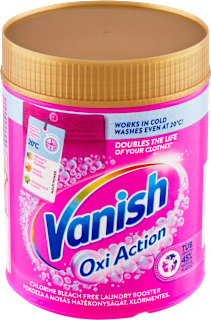 odstraňovač skvrn Oxi Action v prášku Vanish Oxi Action