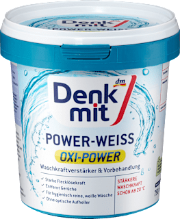 Folttisztító fehér textíliákhoz Oxi Power Denkmit