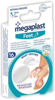 Cerotti per verruche megaplast