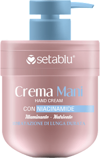 Crema mani con niacinamide setablu