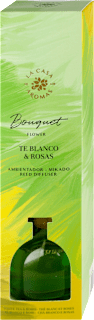 MIKADO Bouquet FLOWER TE BLANCO & ROSAS mirišljavi štapići osveživač prostora LA CASA DE LOS AROMAS