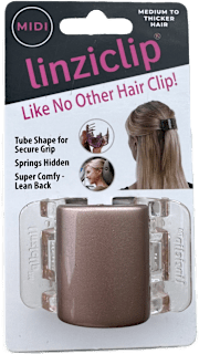 Midi kopča za kosu – rose gold Linziclip