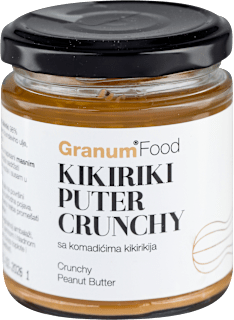KIKIRIKI PUTER CRUNCHY sa komadićima kikirikija Granum