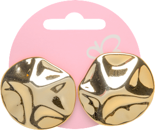 Naušnice – valovite, zlatne  ACCESSOIRES