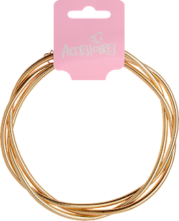 Ogrlica – zlatna, višeslojna ACCESSOIRES