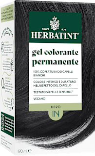 Gel colorante permanente 1N nero  HERBATINT