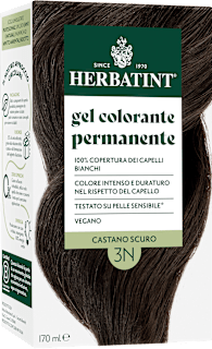 Gel colorante permanente 3N castano scuro HERBATINT