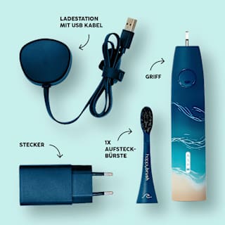 Schallzahnbürste Typ Eco V3 Ocean happybrush