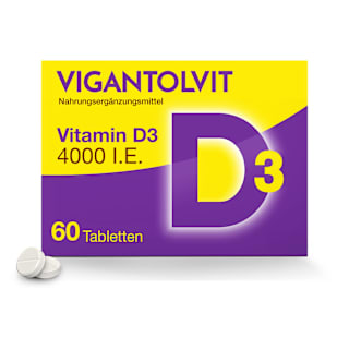 VIGANTOLVIT 4000 I.E. Vitamin D3 Tabletten 60 St VIGANTOLVIT