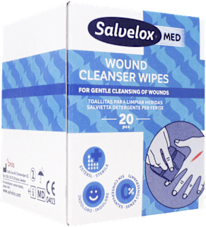 Salviette detergenti ferite Salvelox