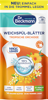Weichspül-Blätter Tropische Orchidee Dr. Beckmann