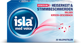 isla med voice Halspastillen Kirsch-Geschmack isla