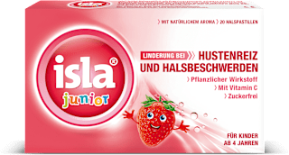 isla junior Halspastillen isla