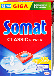 Mosogatógép tabletta Classic Lemon Somat