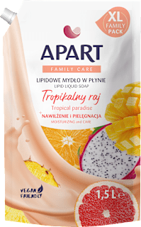 Mydło w płynie lipidowe Tropikalny Raj Family Care Apart