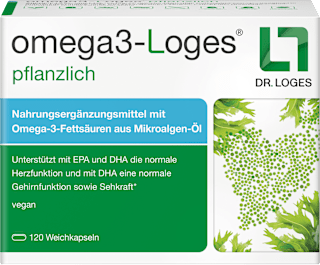 omega3-Loges pflanzlich Kapseln 120 St omega3-Loges