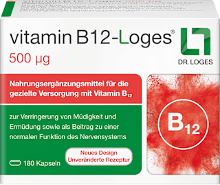 vitamin B12-Loges 500 µg Kapseln 180 St vitamin B12-Loges