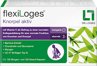 flexiLoges Knorpel aktiv morgens+abends Kapseln 240 St flexiLoges