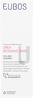 EUBOS Urea Intensive Care 10% Urea Fußcreme, extrem trockene Haut EUBOS