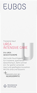 EUBOS Urea Intensive Care 5% Urea Gesichtscreme, trockene Haut EUBOS