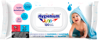 Șervețele umede cu panthenol Hygienium BABY