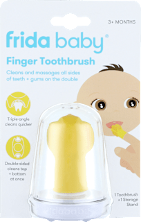 Finger Toothbrush dvostrana četkica za zube na prst, 3+ mj. frida baby